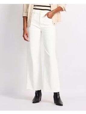 PAIGE Anessa 31 white high rise jeans